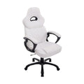 **Chaise de bureau ergonomique blanche avec accoudoirs réglables**